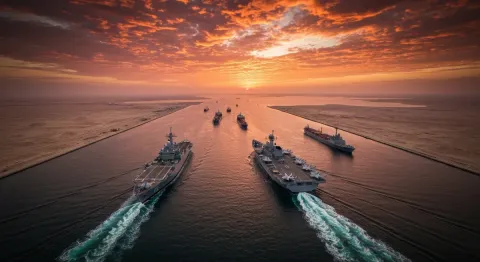 Tòa Bạch Ốc cảnh báo Iran giữa lúc Tehran tập trận hải quân với Nga tại eo biển Hormuz