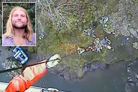 Tuần duyên cứu sống người leo núi lạc 5 ngày trong rừng Oregon